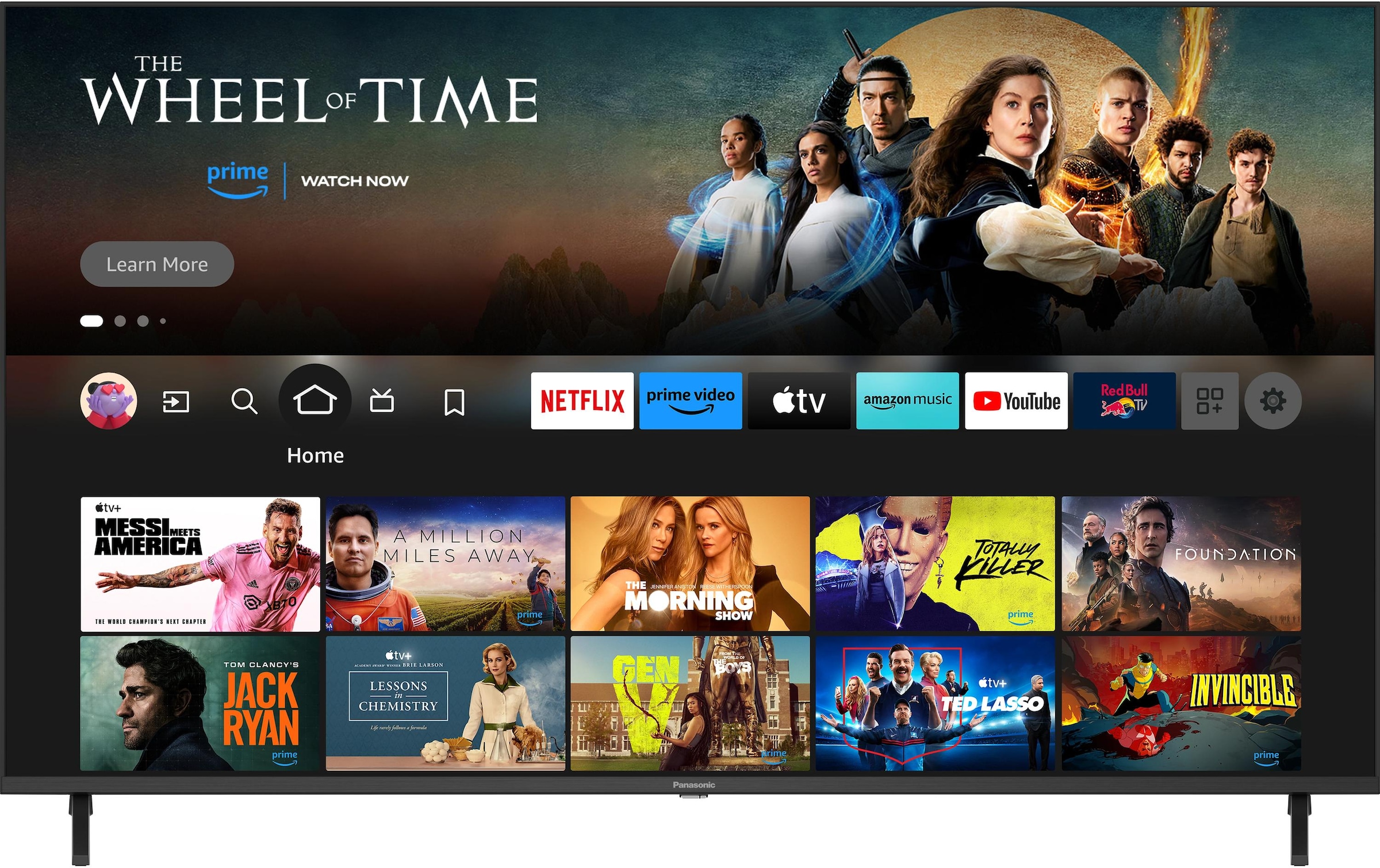 Panasonic LED-Fernseher »TV-65W90AEG 65 3840 x 2160 (Ultra HD 4K), LED-LCD« 164 cm/65 ″