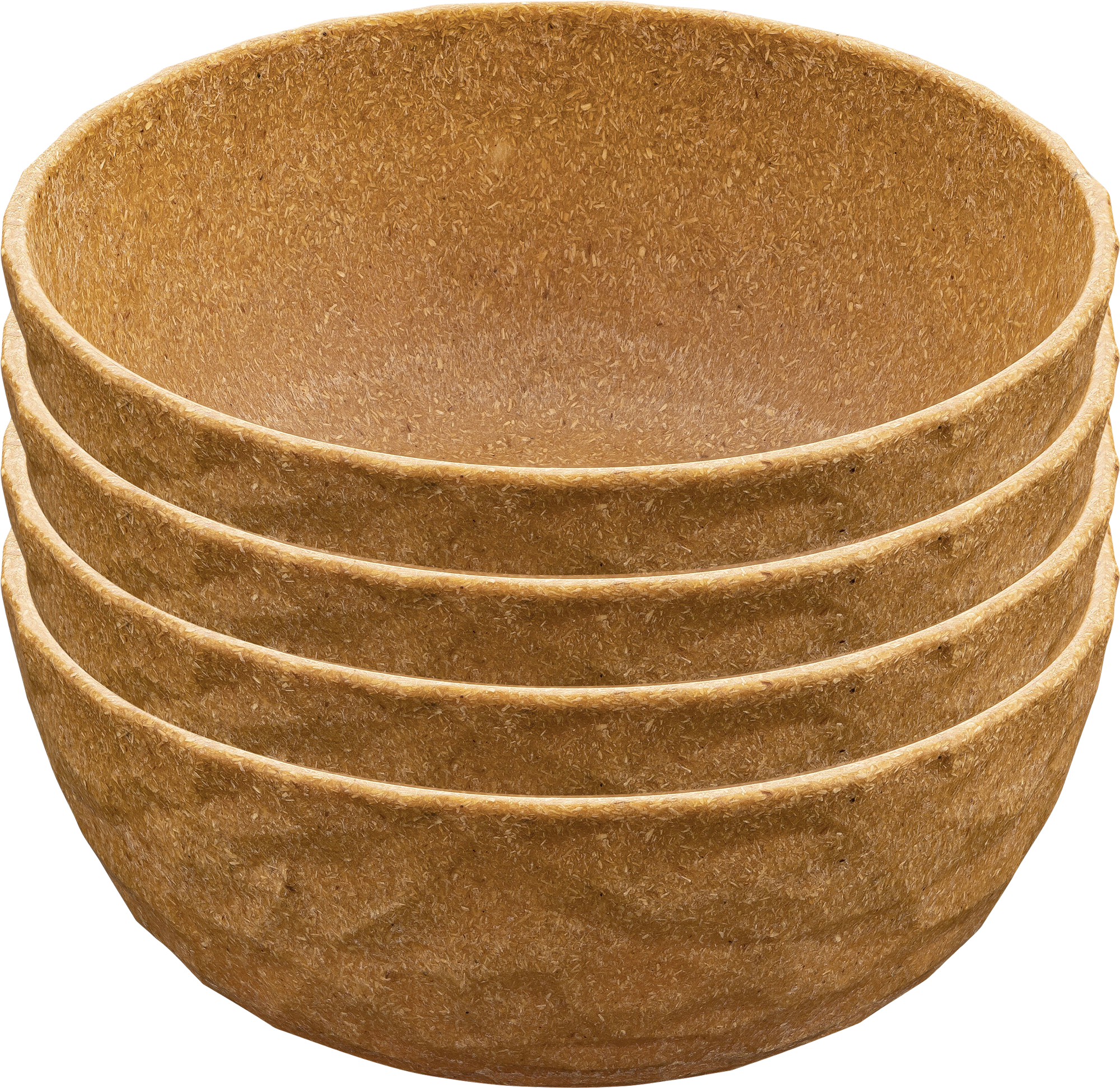 Koziol Club Bowl Schale 4-tlg. 700 ml - Nature Wood