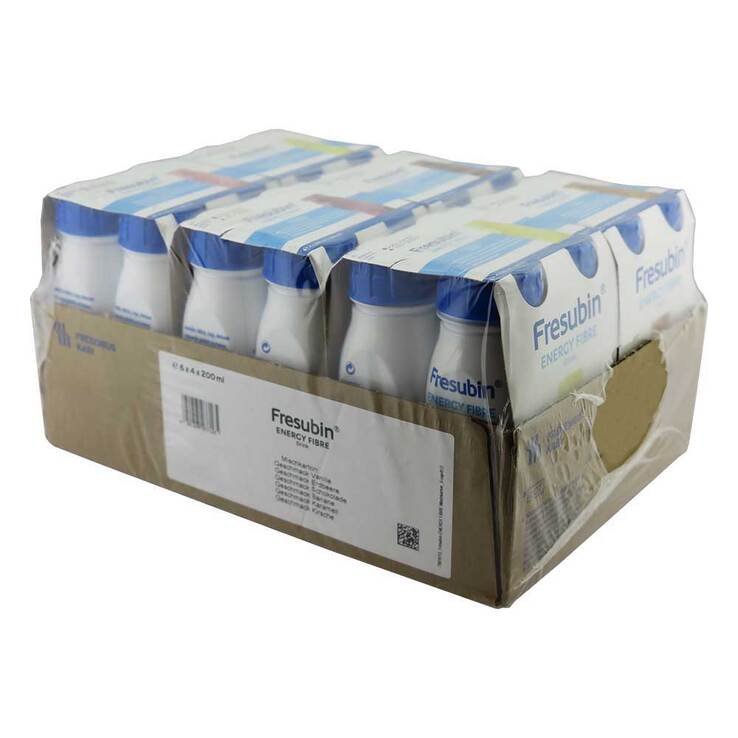 Fresubin Energy Fibre Drink Mischkarton Trinkflasche, 6X4X200 ml