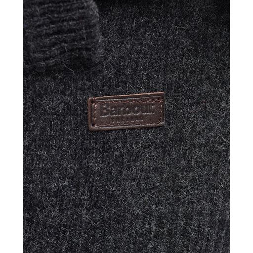 Barbour Essential Patch Zip Through Striktrøje, Charcoal Marl, XL