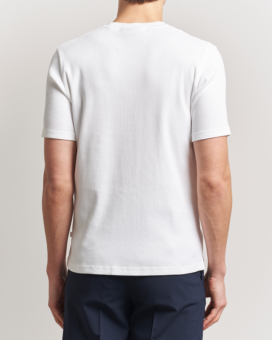 J.Lindeberg Rob Slim Rib T-Shirt White