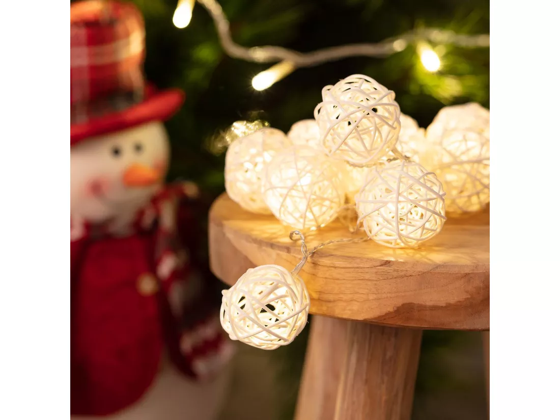 Guirlande Lumineuse LED Bhala 1.6m Blanc Chaud 3000K