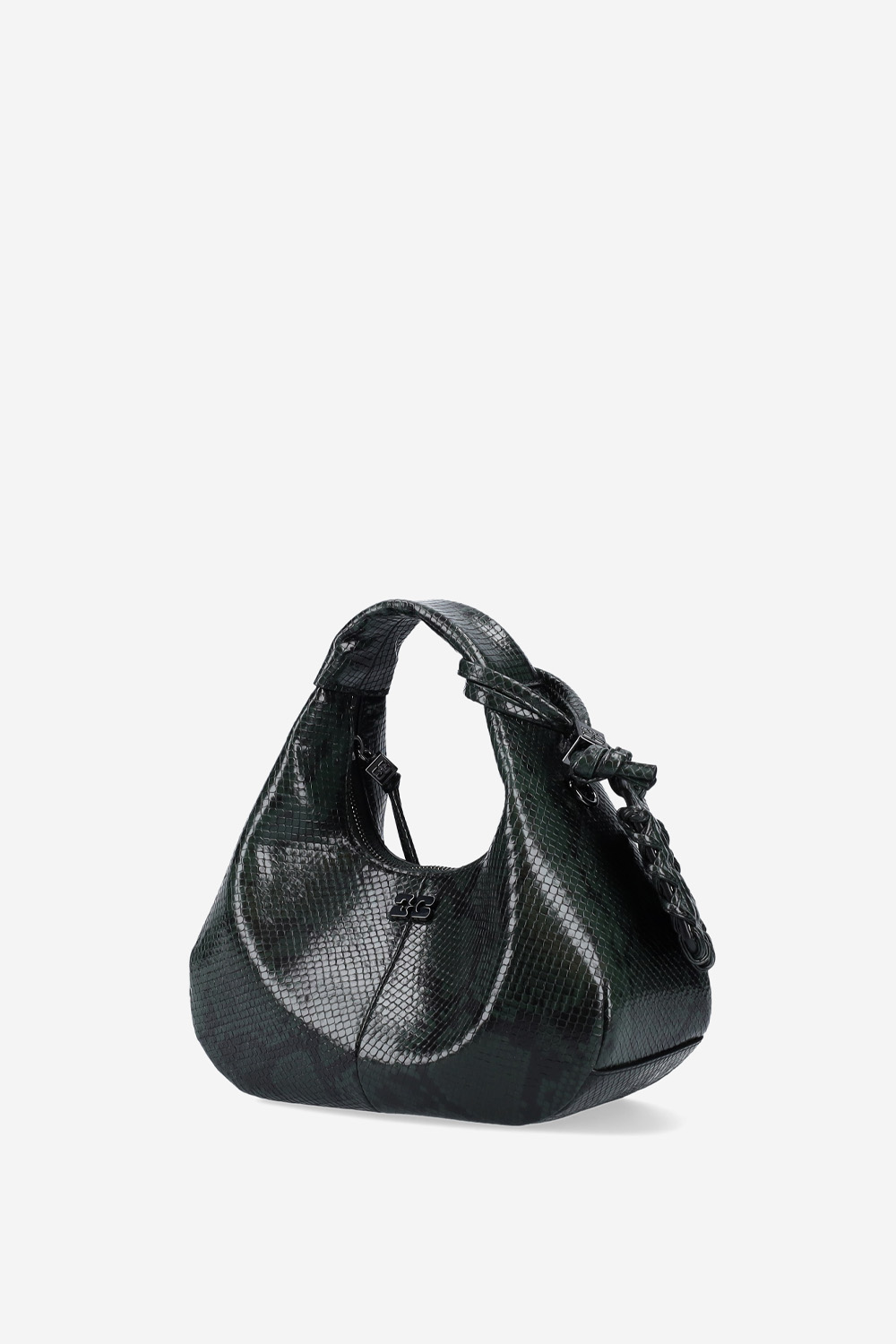 Hobo mini snake vegan leather crossbody