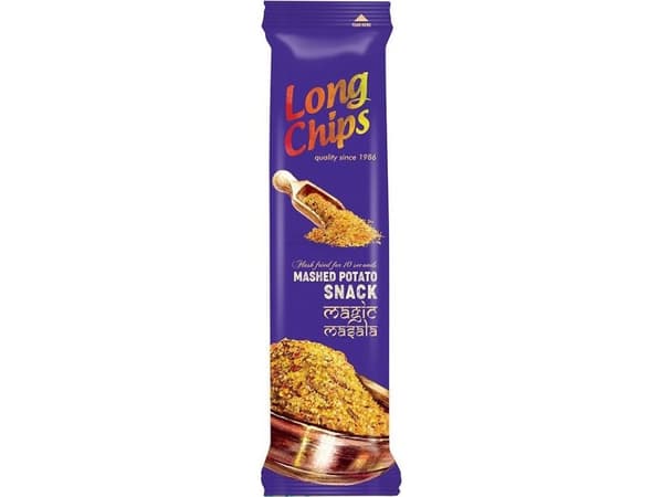 Pernes LTD Long Chips Chipsy ziemniaczane o smaku magic masala 75 g
