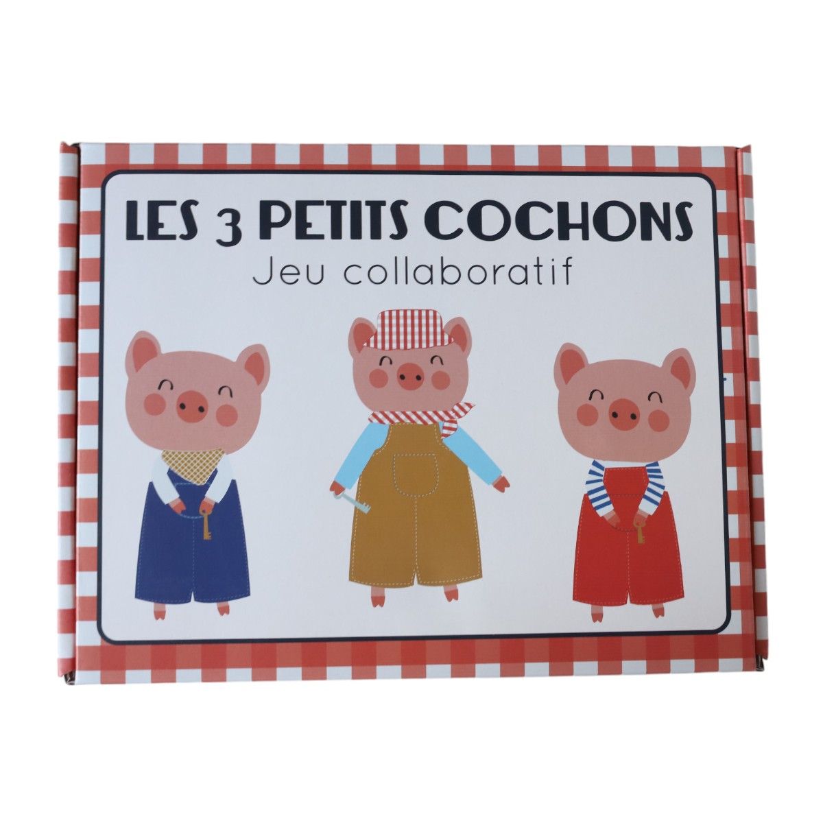 Jeu des 3 petits cochons Mercredi et Patati
