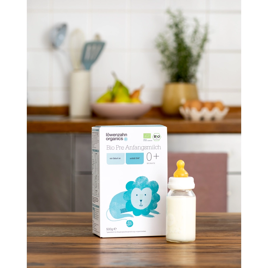 löwenzahn organics Anfangsnahrung Pre 5x 500 g ab der Geburt