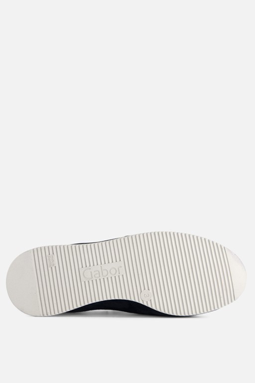 Gabor Instappers blauw Nubuck