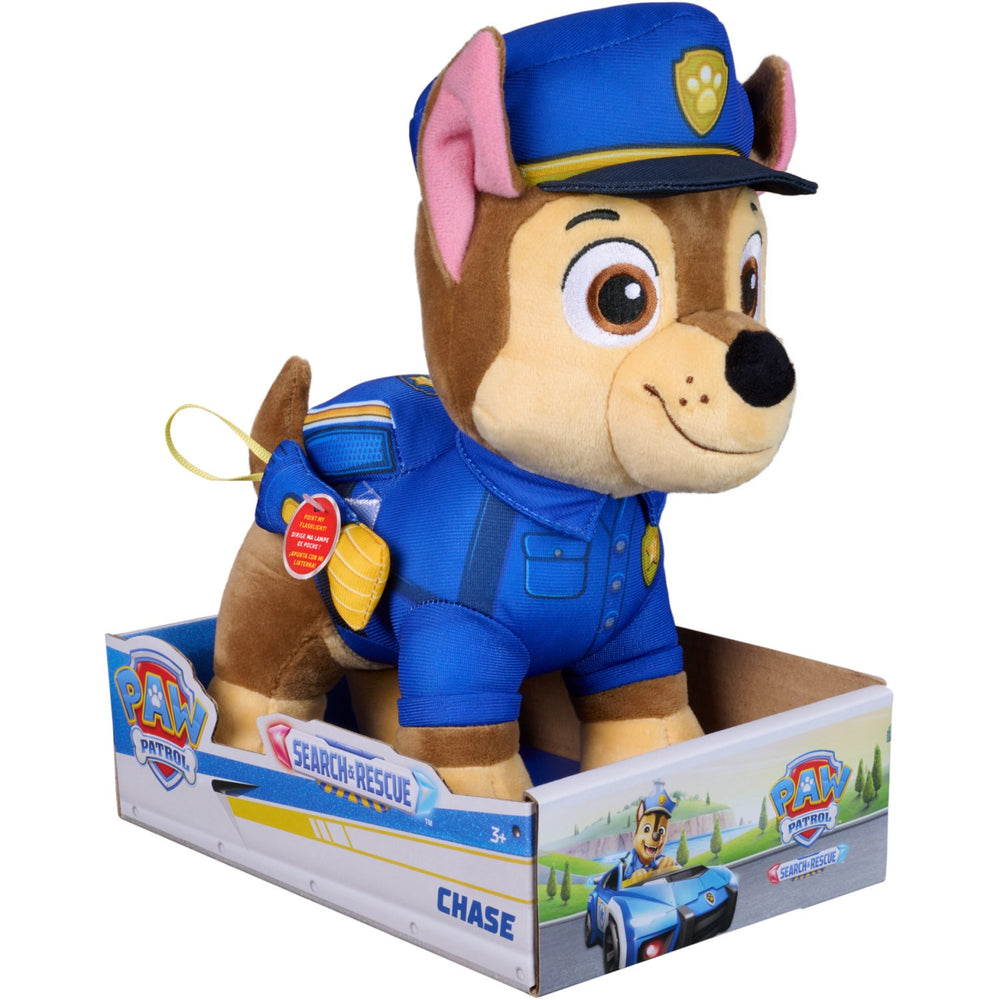 Køb Paw Patrol Search&Rescue Deluxe Sikkerhed Chase 25cm