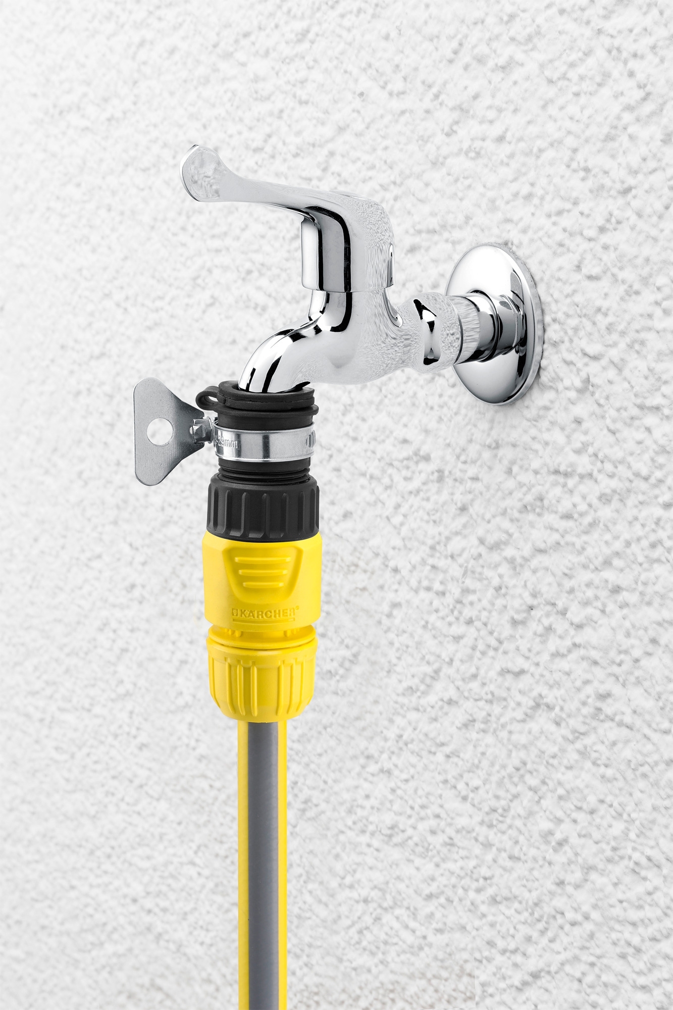 Kärcher Außenhahn Adapter für Wasserhähne ohne Gewinde