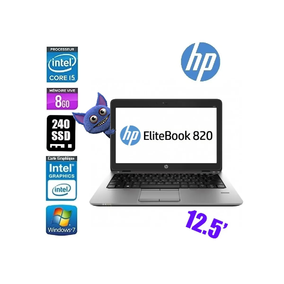 HP ELITEBOOK 820 G2 · Reconditionné