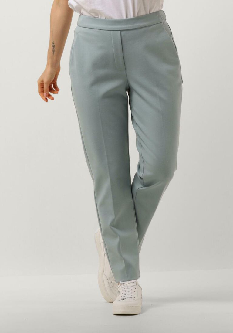 BEAUMONT lichtblauwe beaumont flared broek charlie