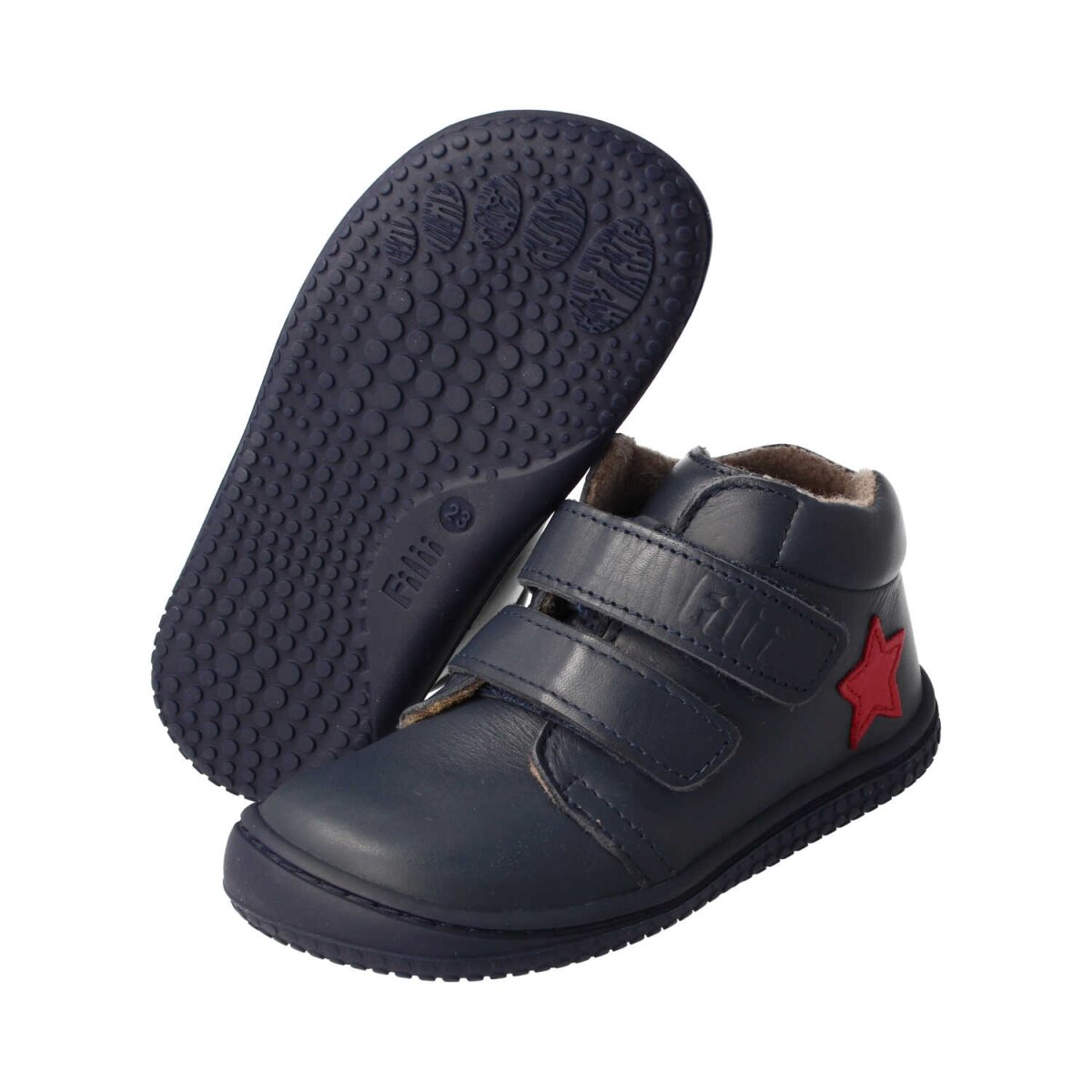 ML4013-F22 navy CHAMELIION nappa fleece laces Weite/M