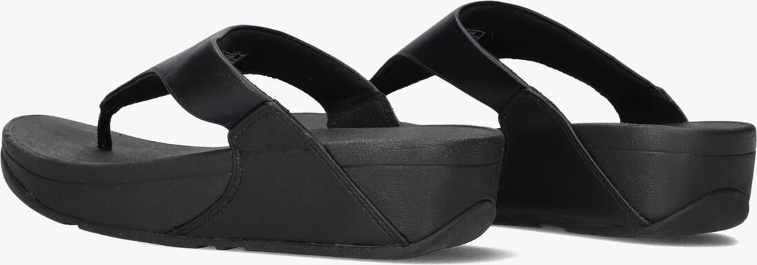 FITFLOP zwarte fitflop teenslippers lulu leather