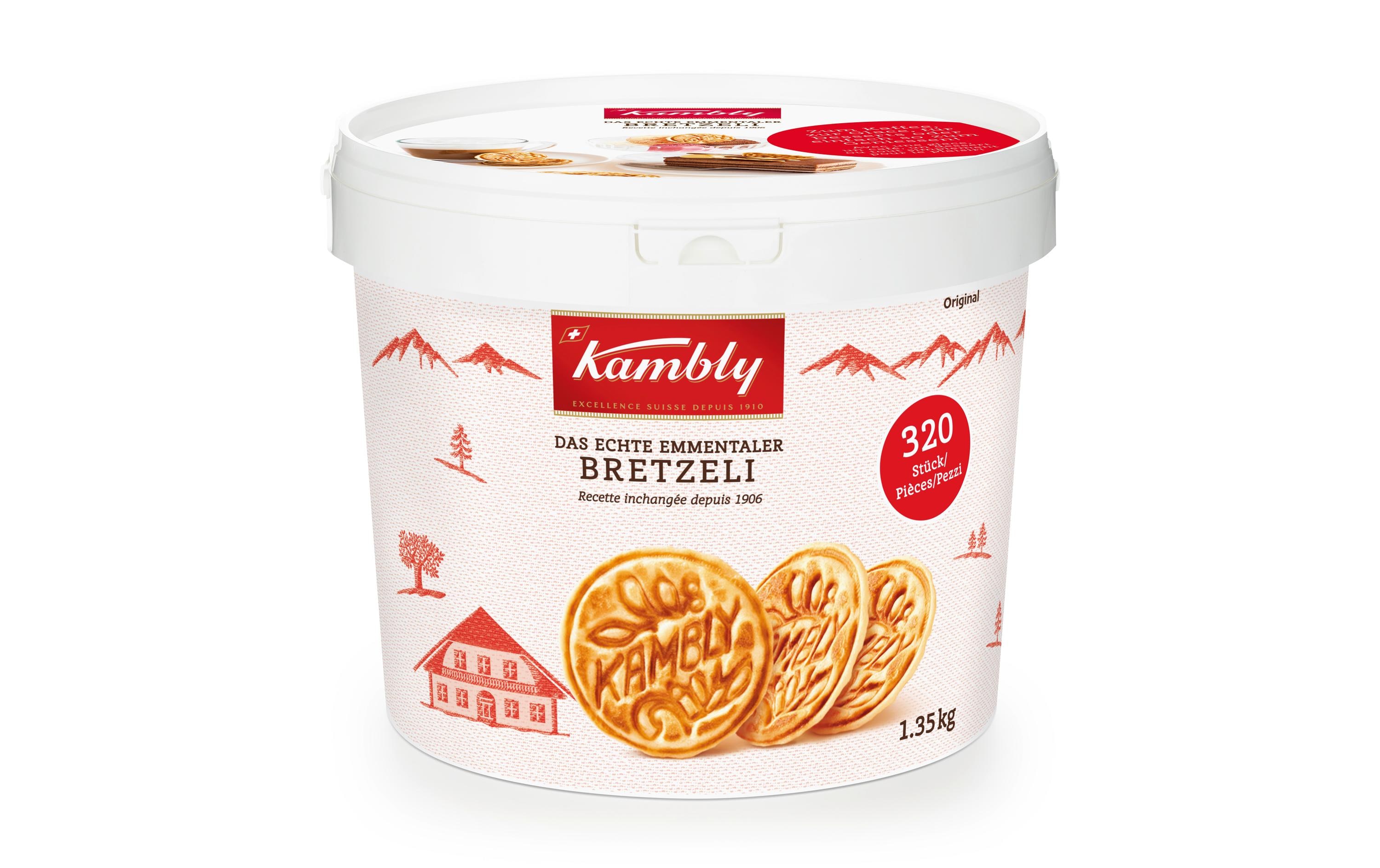 Guetzli Bretzeli Gastro Eimer 1.35 kgEmmentaler Gebäckspezialität