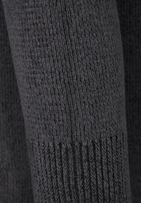 Softe Strickjacke - Black