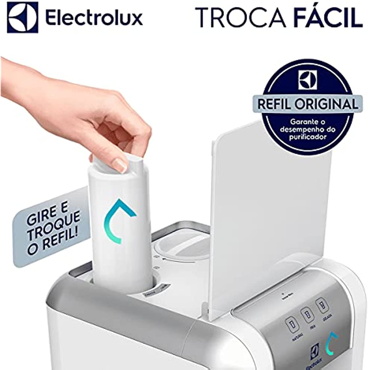 Filtro/Refil Original de &Aacute;gua para Purificador Electrolux PE11B/PE11X/PC41B/PC41X/PH41B/PH41X