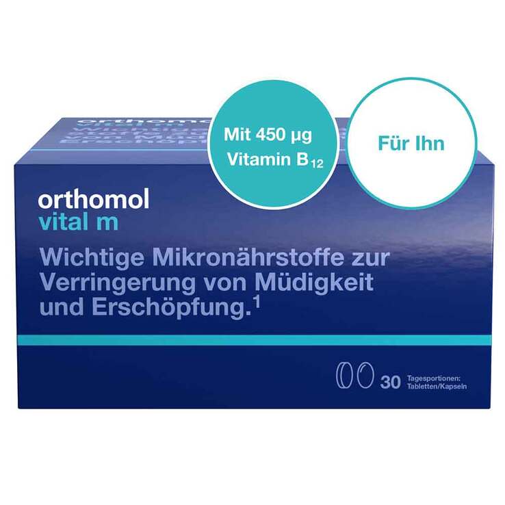 Orthomol Vital M 30 Tabletten / Kapseln Kombipackung, 2x1 St