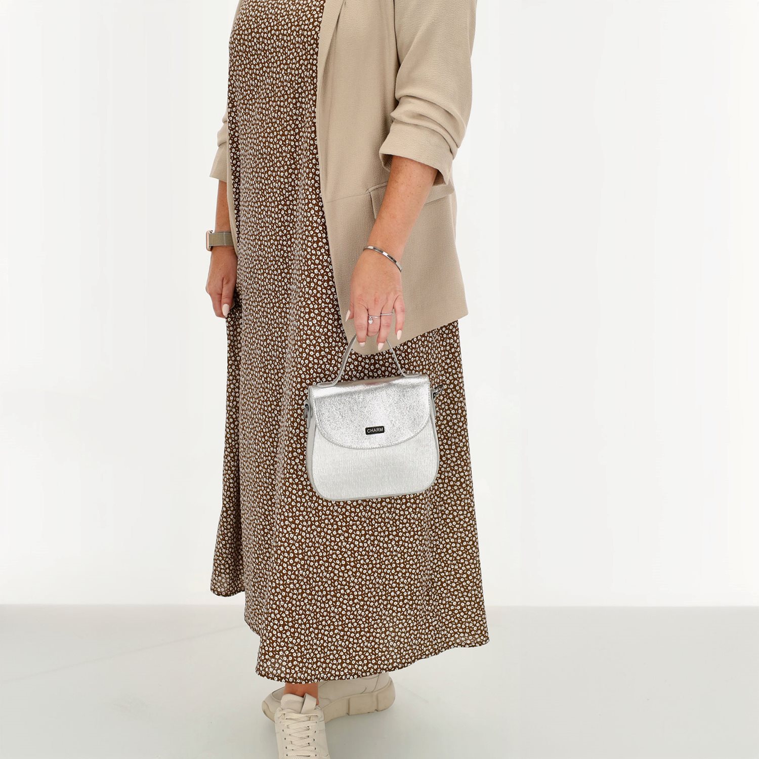 Charm London Kingsway Shoulderbag 22874 silver