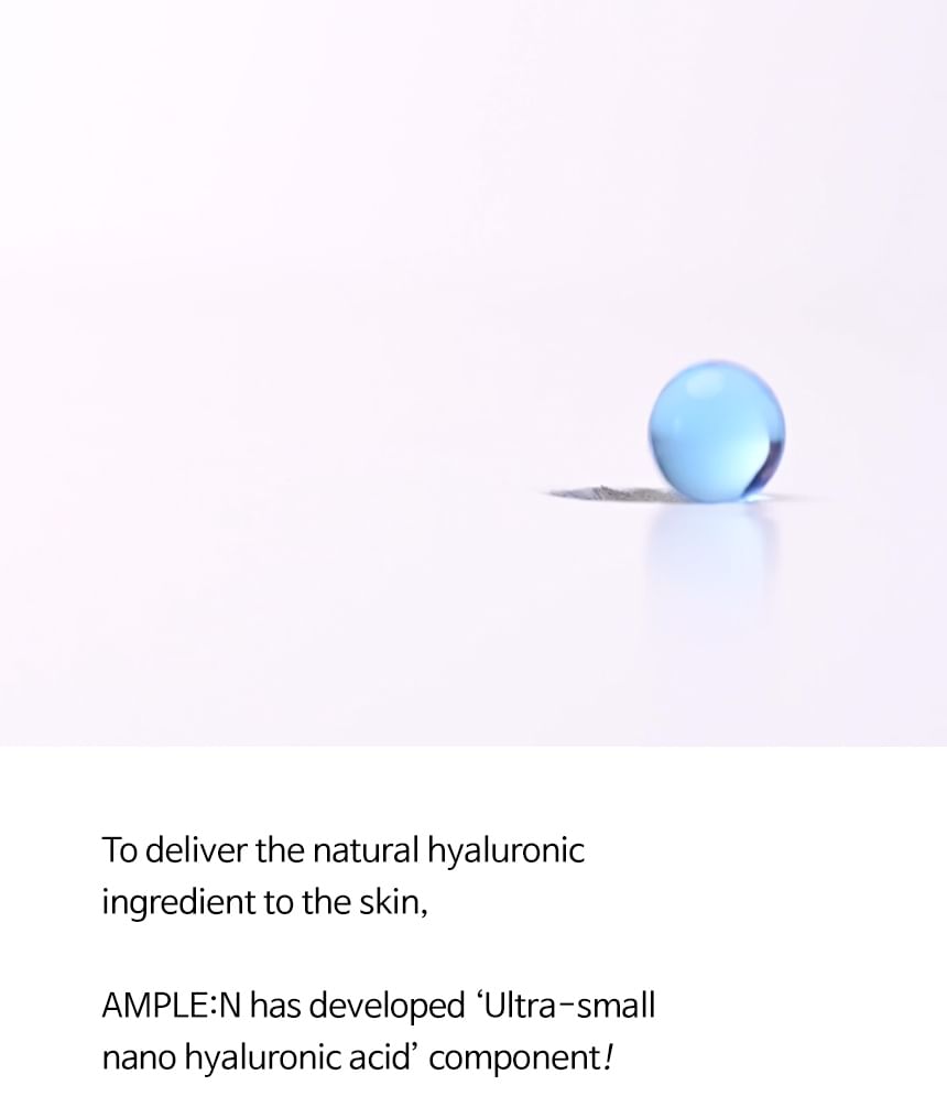 AMPLE: N - Hyaluron Shot Hydratatiecrème
