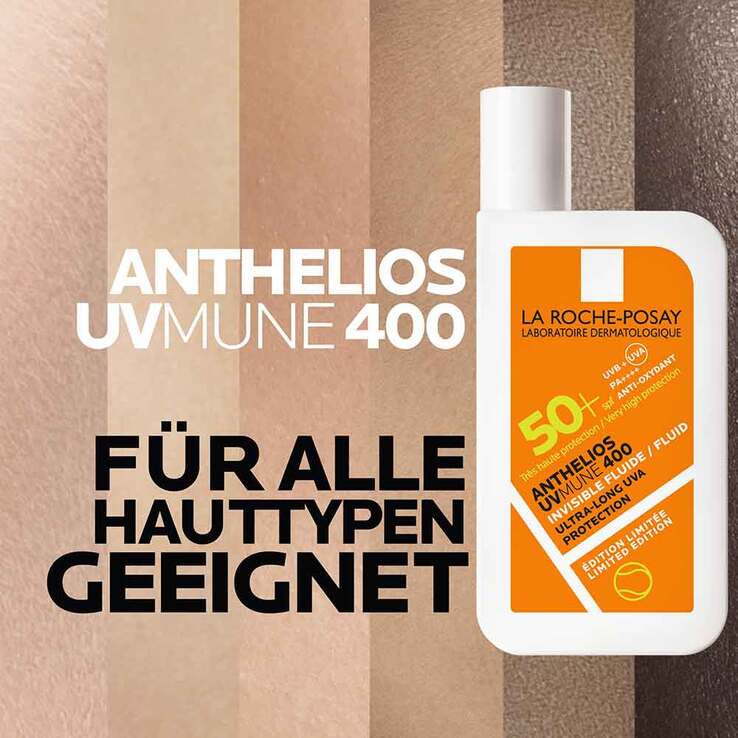 La Roche Posay Anthelios Uvmune Fluid Tennis Edition LSF 50 + , 40 ml