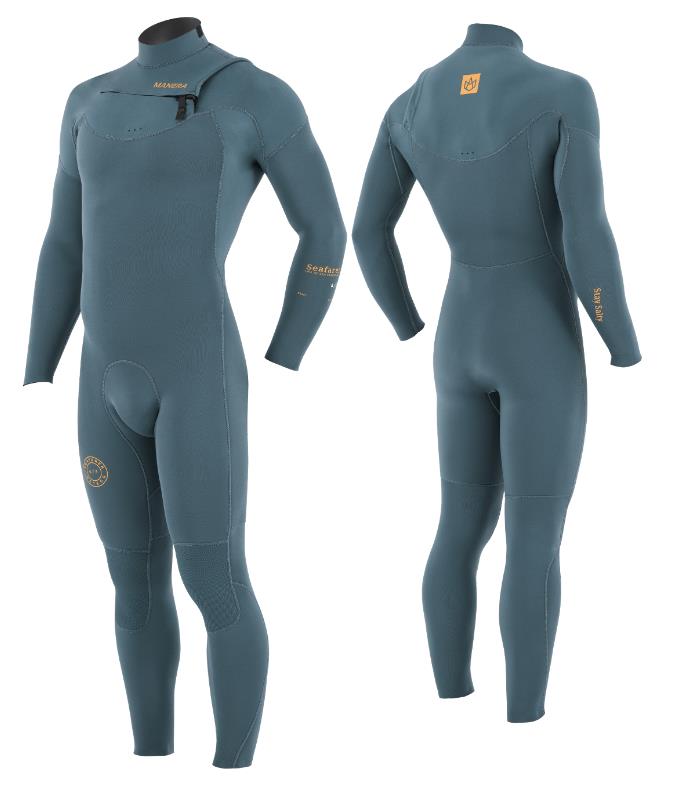 Manera Seafarer 4/3 mm - Front zip -2023 Steel