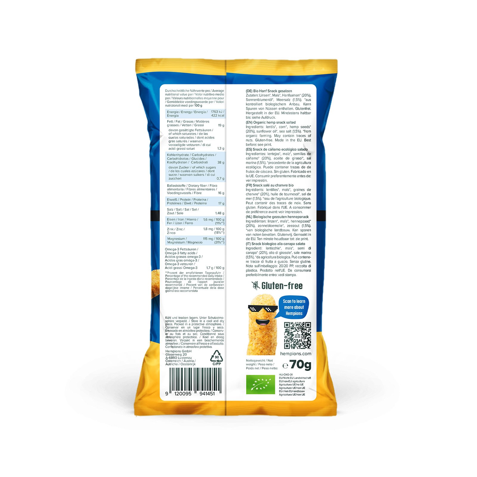 Hempion Hemp Flips Sea Salt