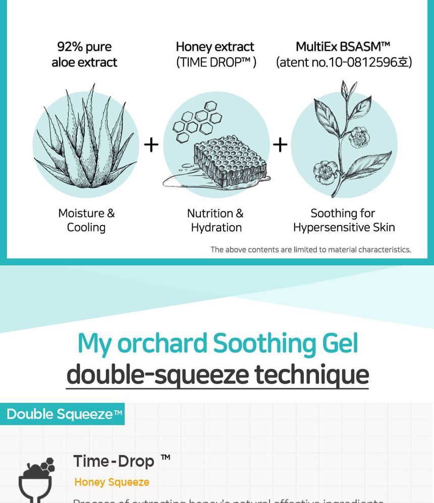 FRUDIA - My Orchard Real Soothing Gel - 3 soorten