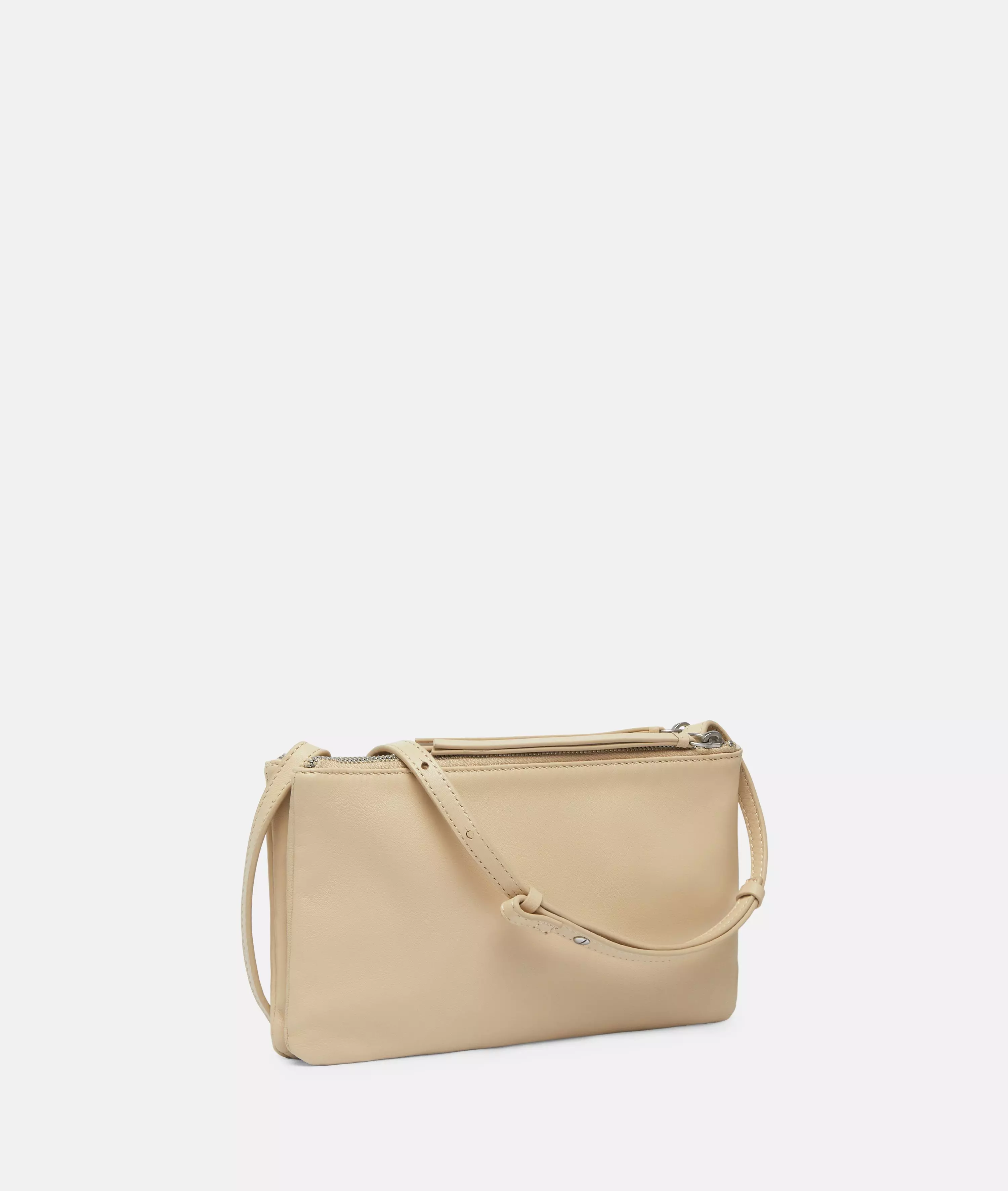 Crossbody Handy shoulder bag made from soft sheepskin