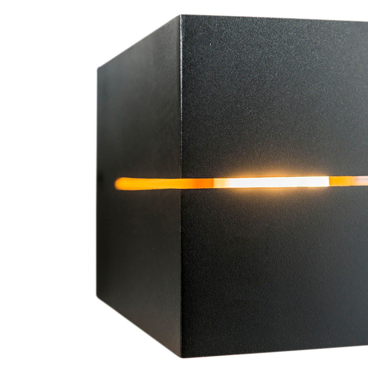 Smart wandlamp zwart met goud 9,7 cm incl. Wifi G9 - Transfer Groove