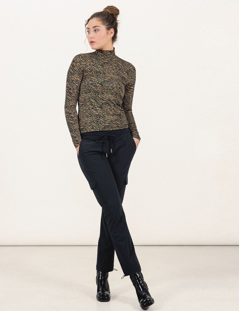 HBT WINTER GARDEN | SIDNEY PANTALON CARGO NOIR