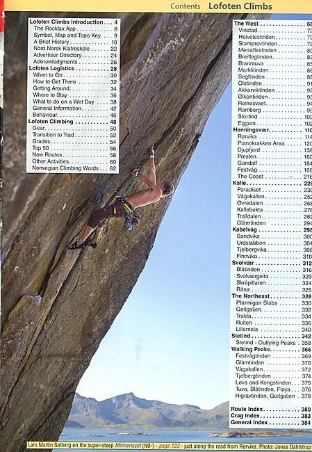 ROCKFAX - LOFOTEN CLIMBS