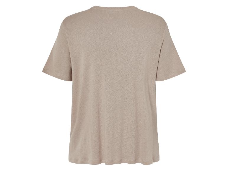 Linnen dames T-shirt - Plus size