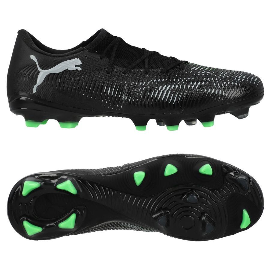 PUMA Future 8 Match Low FG/AG Eclipse - Noir/Cool Light Gray/Vert
