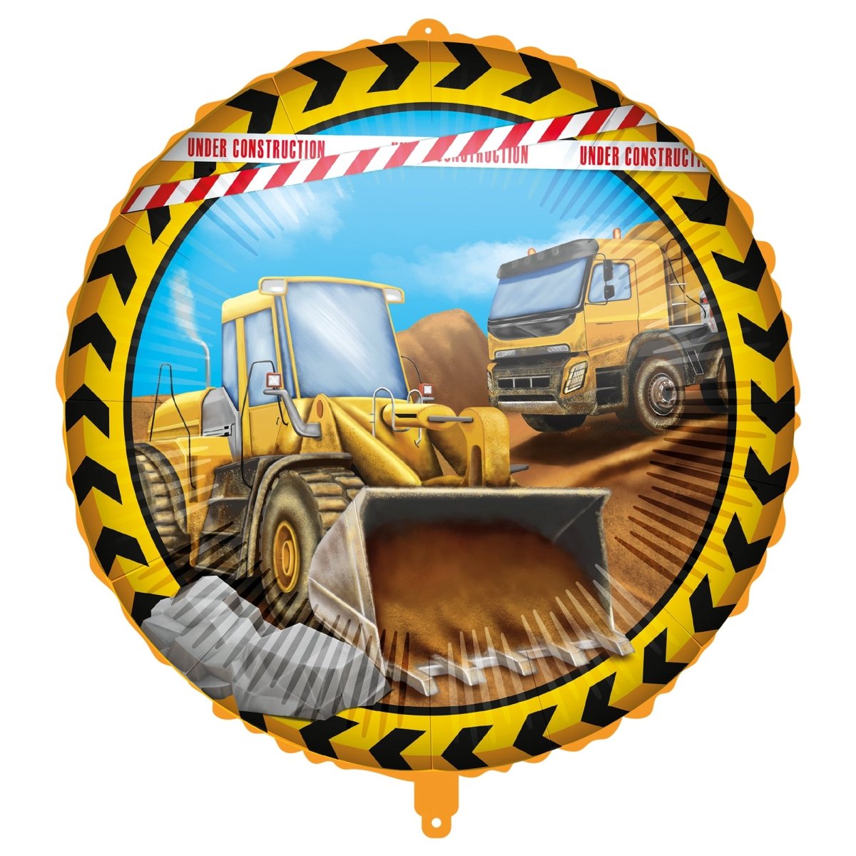 Bouw Helium Ballon Leeg 46cm
