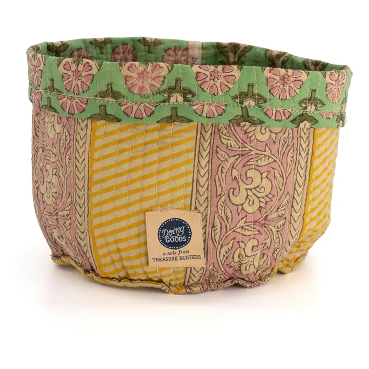 Doing Goods Paniers de rangement Emma - Set de 2 | Vert