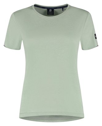 Maillot Manches Courtes De Running Rogelli Distance Menthe Femme