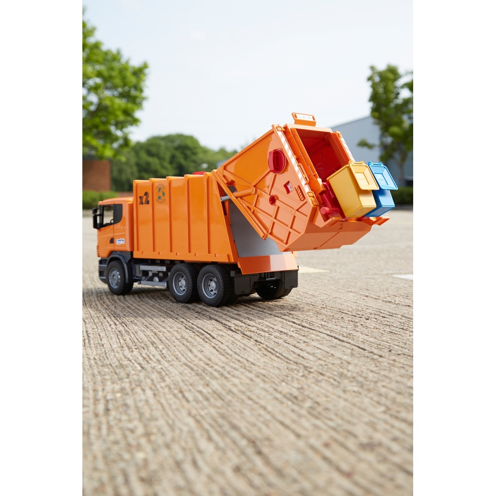 Bruder SCANIA R-Serie Müllwagen Spielzeug
