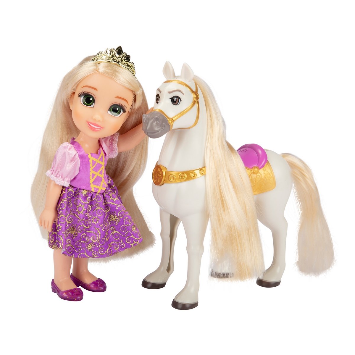 Princesses : Coffret poupée Raiponce et Maximus