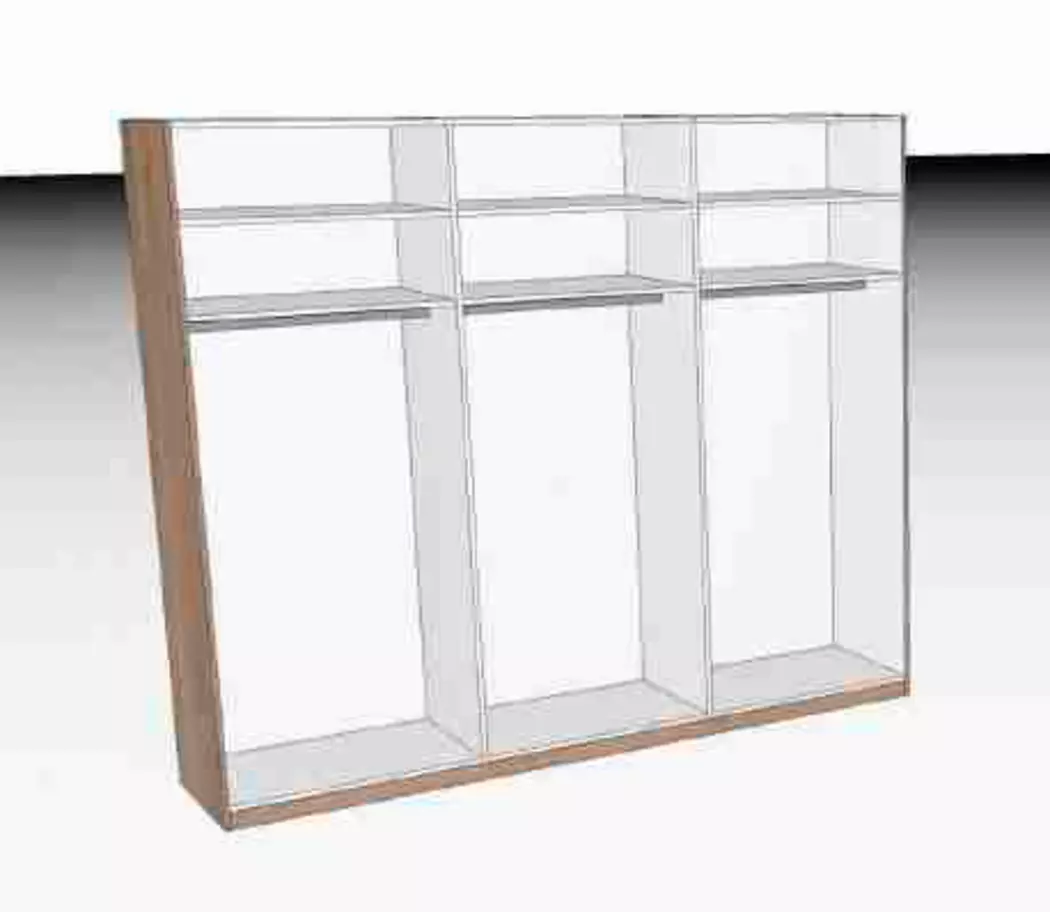 Kleiderschrank Montreal 270 x 230 cm