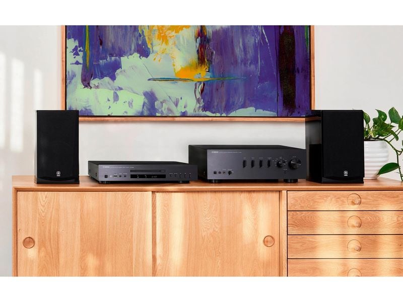 Yamaha CD-Player CD-S303 Schwarz CD-Player mit Pure Direct und Intelligent Digital Servo