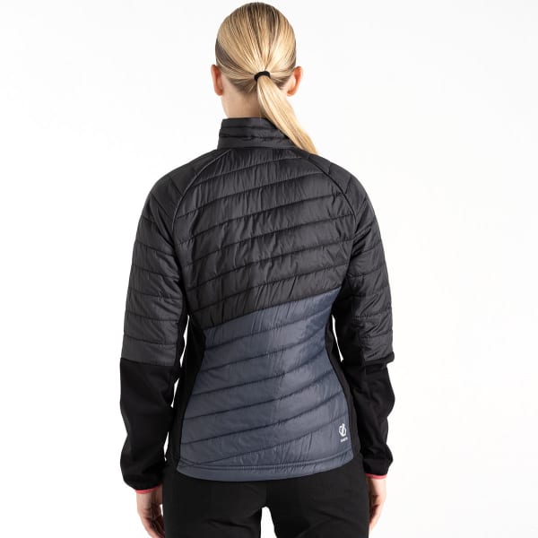Doudoune randonnée DARE 2B LEXAN HYBRID BLACK/EBONY