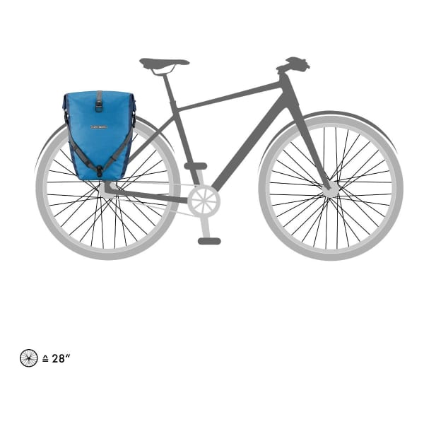 Saccoche Vélo ORTLIEB BACK-ROLLER PLUS 40L DUSK BLUE/DENIM