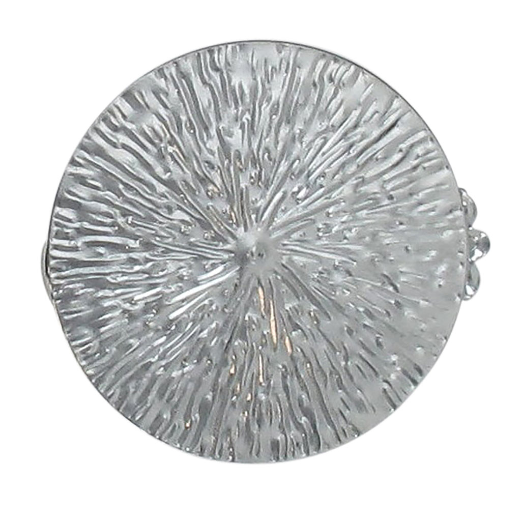 Lot de 2 pinces ARCHI chrome 6x6cm