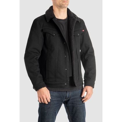 Veste Pando Moto HUSKY - Noir