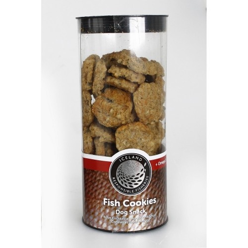 Biscoitos de peixe para cães, sabor natural