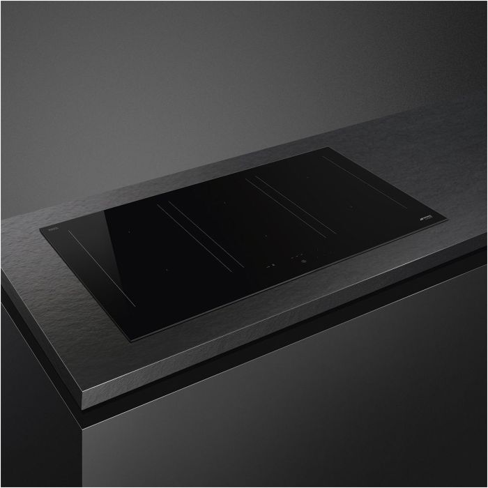 SMEG Induktionskochfeld SIM3964D schwarz