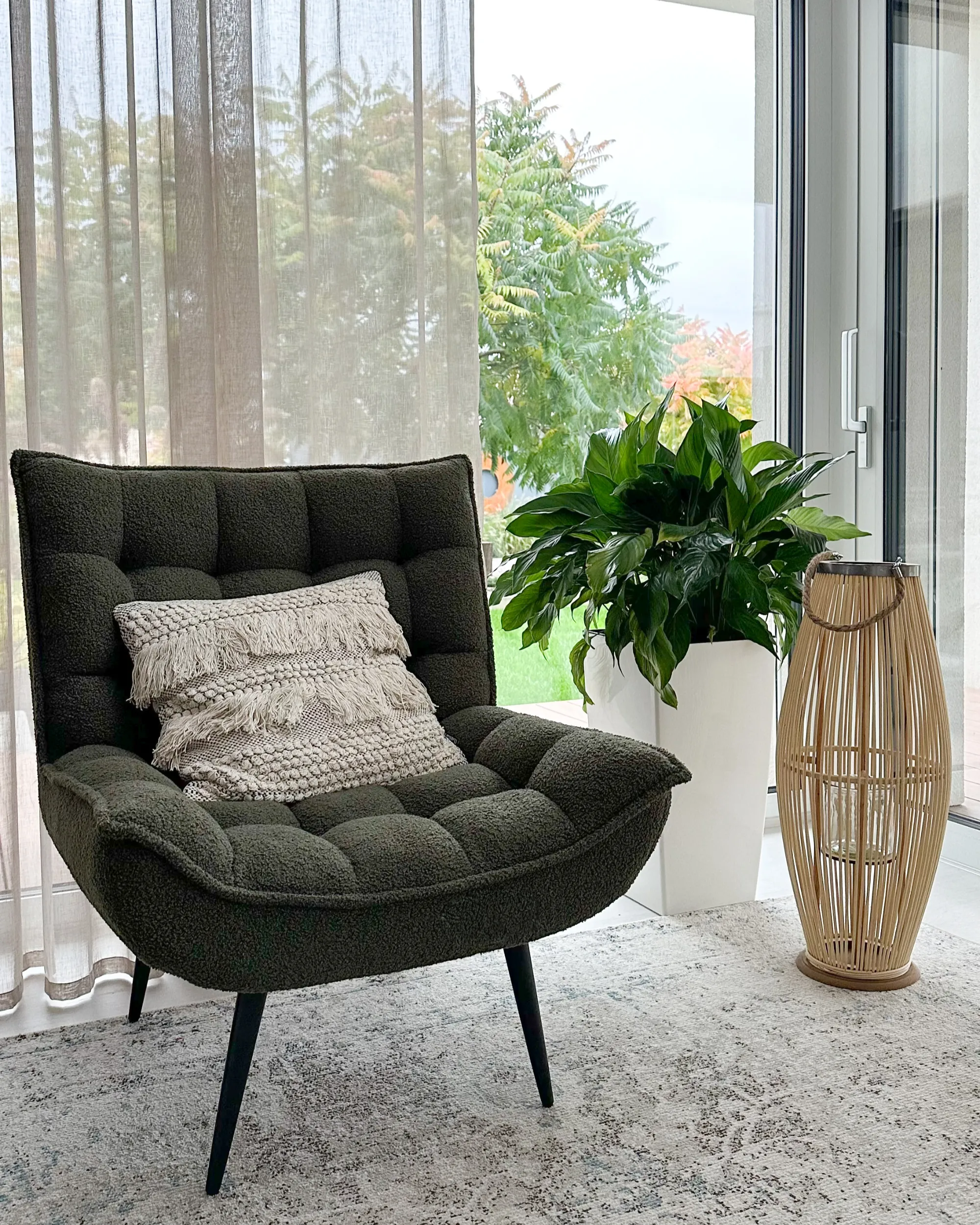 Lantaarn TAHITI Bamboehout 72 cm Natuurlijk