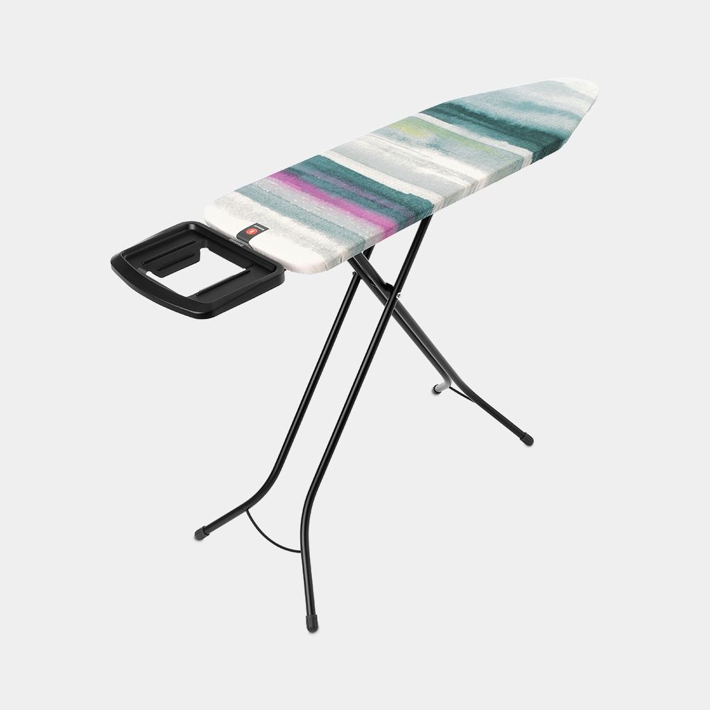 Strijkplank B, 124x38 cm, solide strijkerhouder - Morning Breeze
