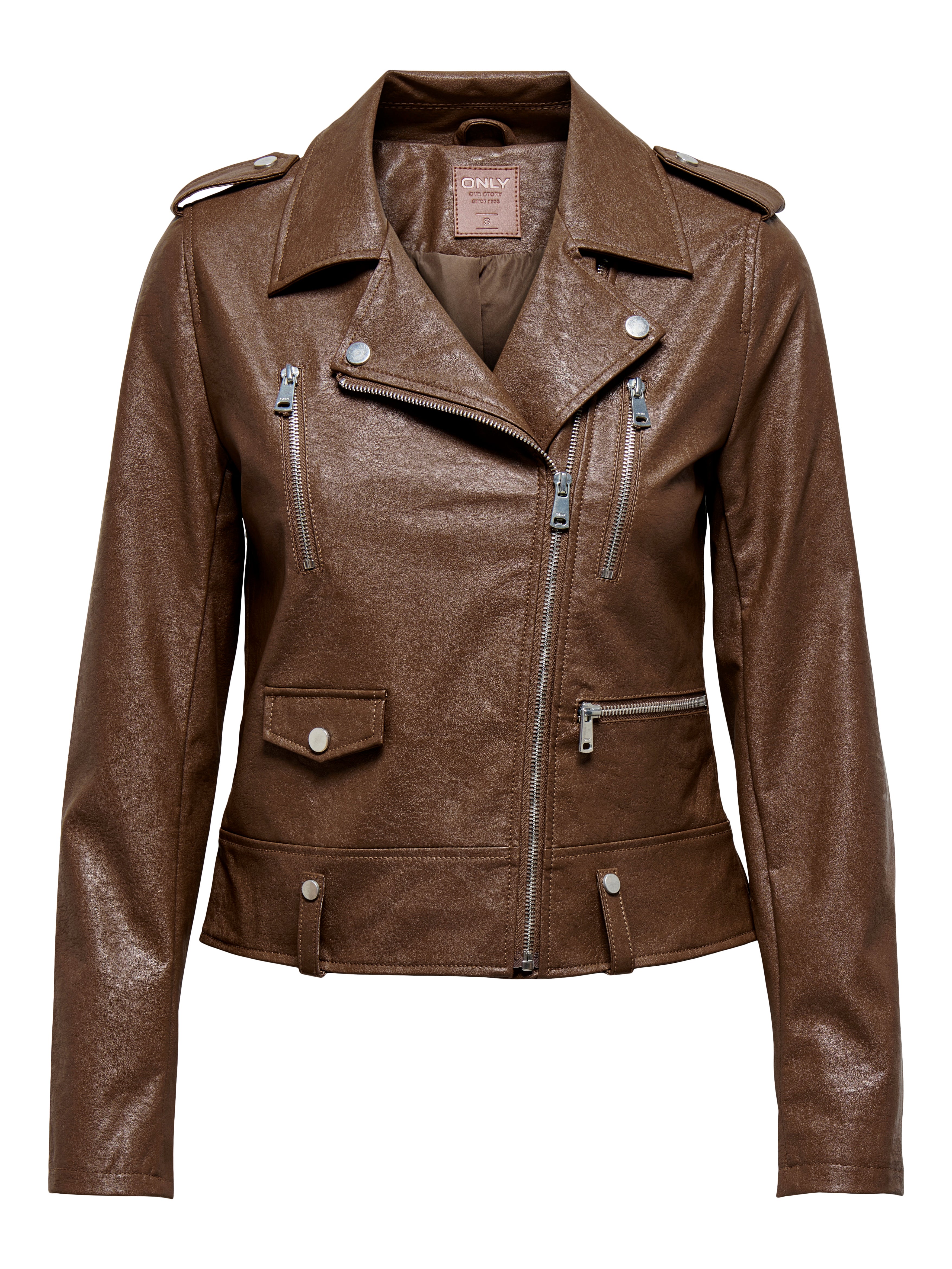 ONLMIA Bikerjacke Cognac