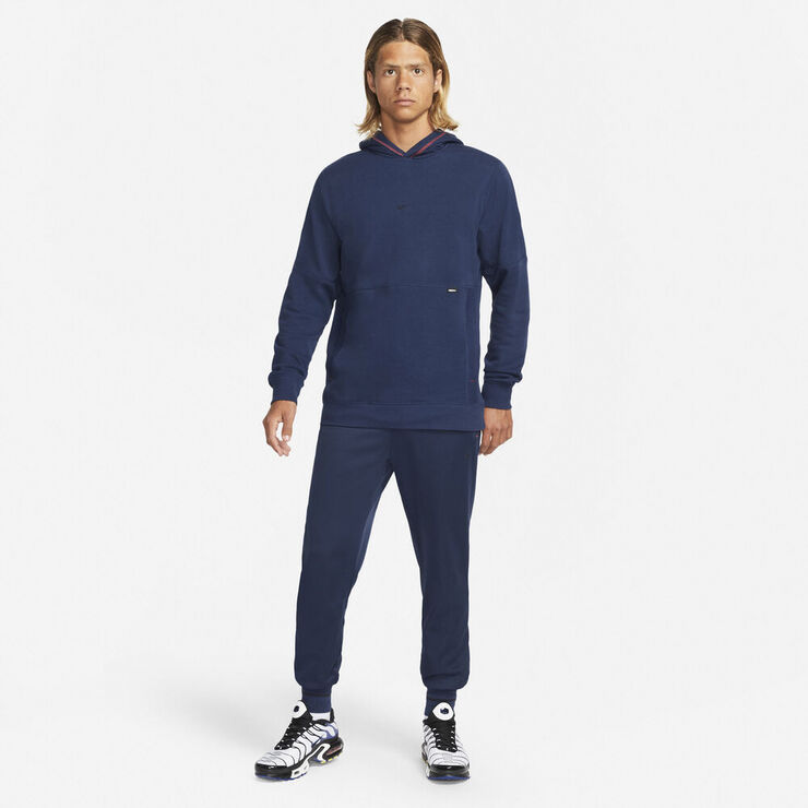 Nike F.c. Fleece Haettetroje Blå